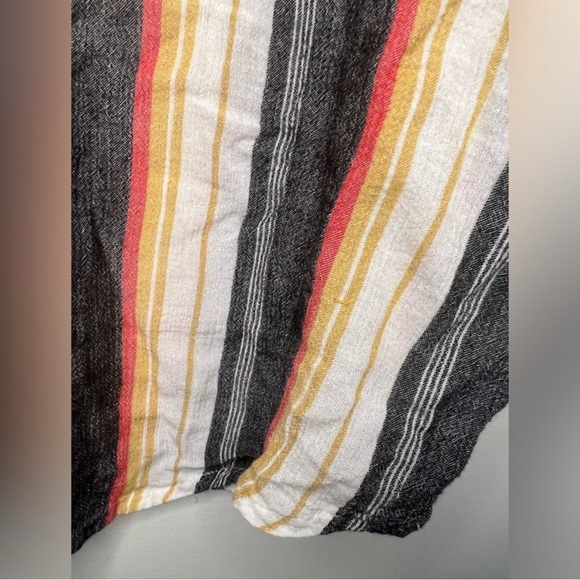 BDG - Multicolored Striped Button Down Shirt - Size XS - Picture 8 of 8